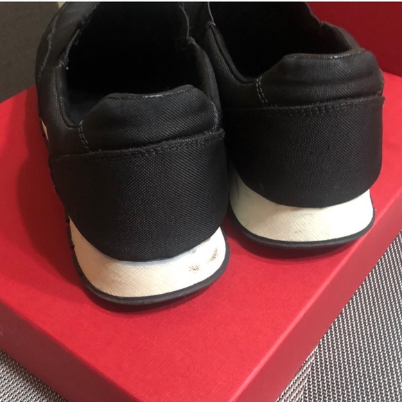 PRADA WOMEN SLIP ON SNEAKERS SIZE 10 - Picture 4 of 5